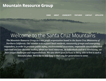 Tablet Screenshot of mountainresource.org